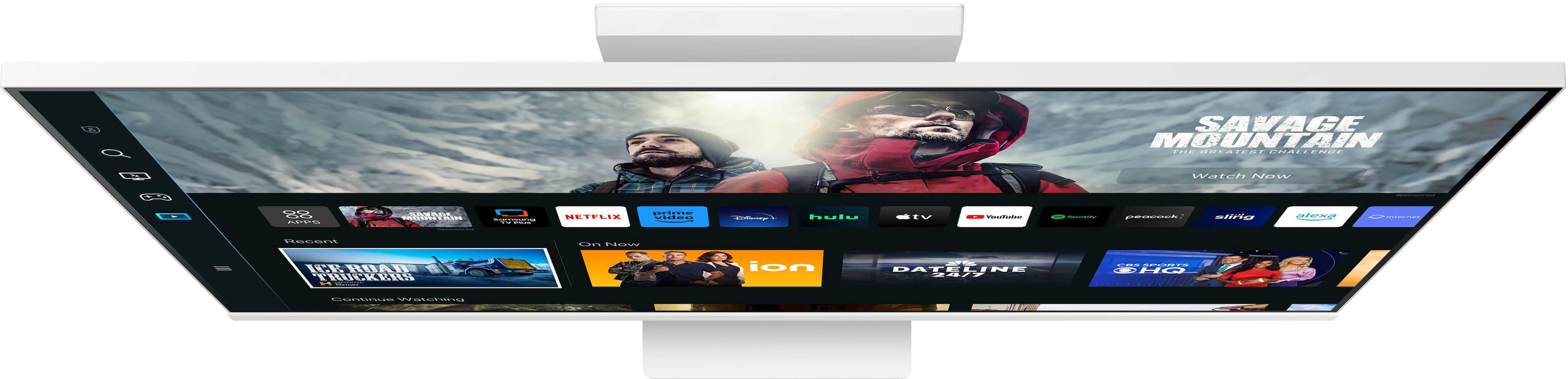 Alt View 13. Samsung - M80C 32" Smart Tizen 4K UHD Monitor with Streaming TV, HDR10, Ergonomic Stand, SlimFit Camera, Built-in Speakers - Warm White.