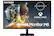 Front. Samsung - M50C 32" Smart Tizen FHD Monitor with Streaming TV, HDR10, Built-in Speakers (HDMI, USB) - Black.