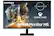 Front. Samsung - M50C 27" Smart Tizen FHD Monitor with Streaming TV, HDR10, Built-in Speakers (HDMI, USB) - Black.