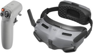 DJI - Goggles Integra Motion Combo with RC Motion 2 Remote Control - Gray - Angle_Zoom