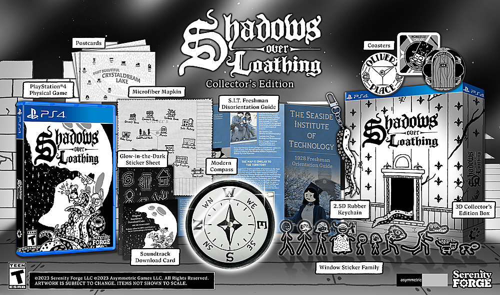 Angle View: Shadows Over Loathing Collector's Edition - PlayStation 4