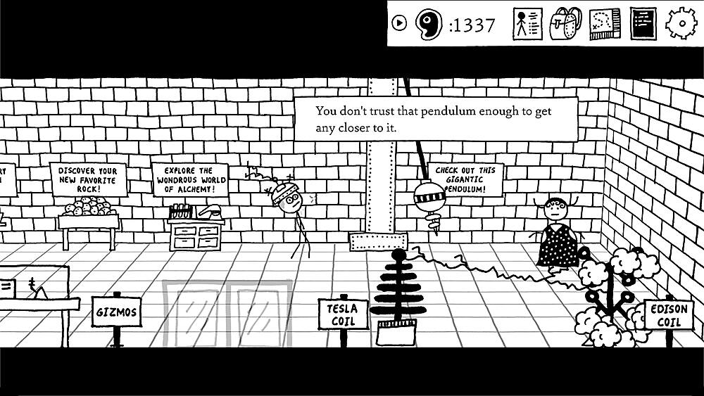 Back. Push Button Games - Shadows Over Loathing.