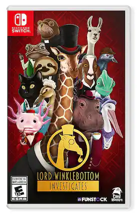 Front. FUNSTOCK - Lord Winklebottom Investigates. - E10+ (Everyone 10+)