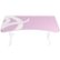 Angle. Arozzi - Arena Ultrawide Curved Gaming Desk - White/Pink.
