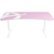 Alt View 11. Arozzi - Arena Ultrawide Curved Gaming Desk - White/Pink.