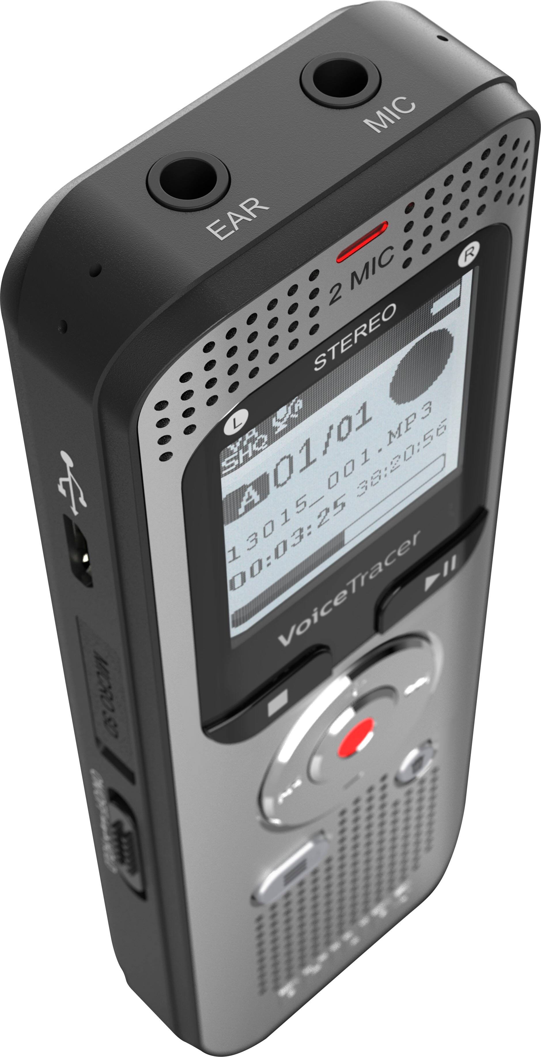Alt View 11. Philips - VoiceTracer DVT2015 8GB Voice Recorder with Sembly Cloud Speech-to-Text Software.