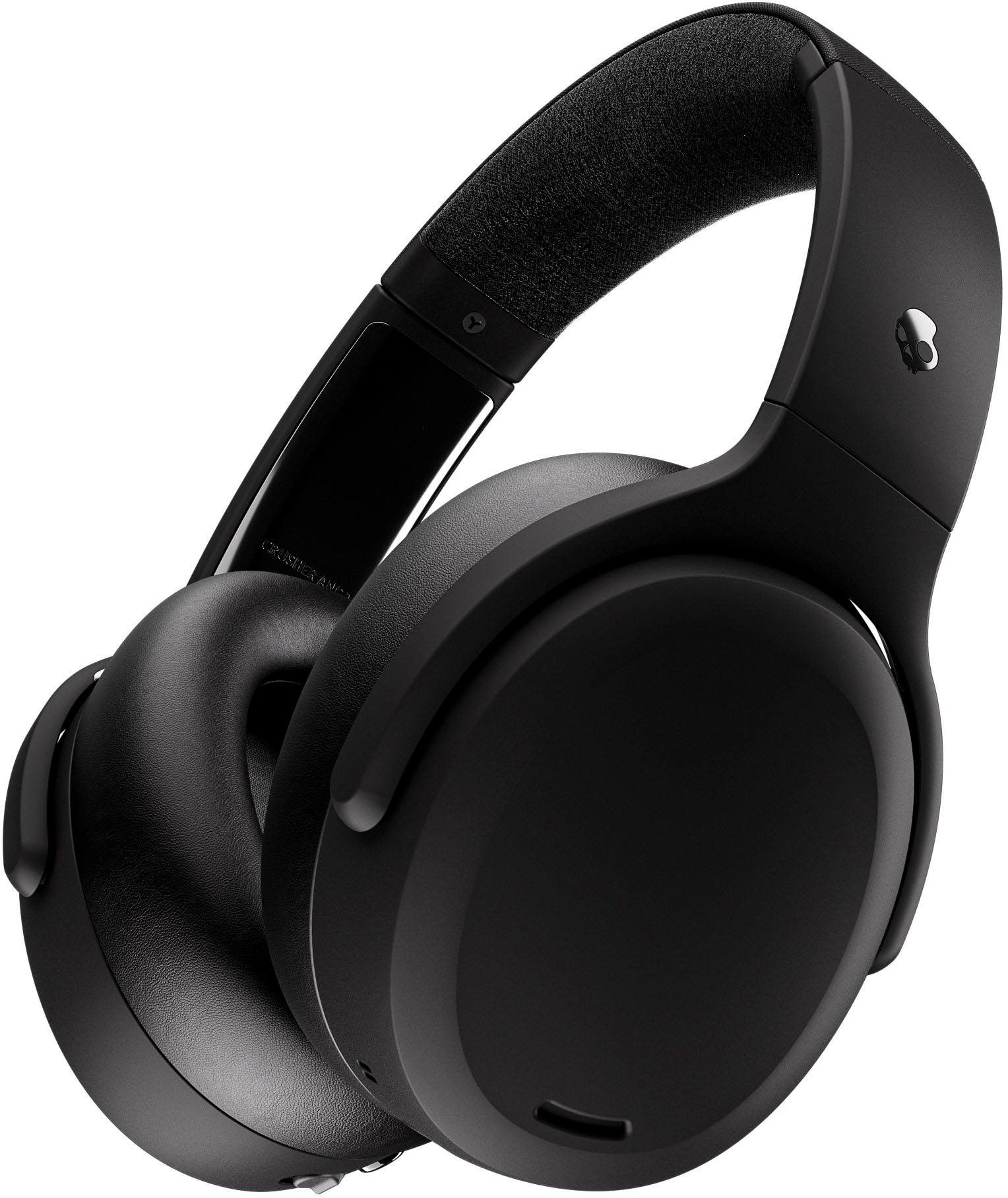 Angle View: Skullcandy - Crusher ANC 2 Over-the-Ear Noise Canceling Wireless Headphones - Black