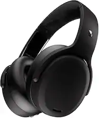 Front. Skullcandy - Crusher ANC 2 Over-the-Ear Noise Canceling Wireless Bluetooth Headphones - Black.