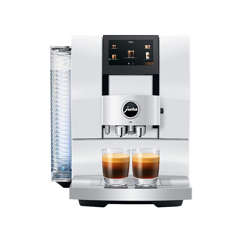 JURA - Z10 Espresso Machine - Diamond White - Front_Zoom