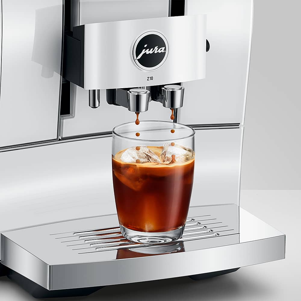 Alt View 15. Jura - Z10 Espresso Machine - Diamond White.