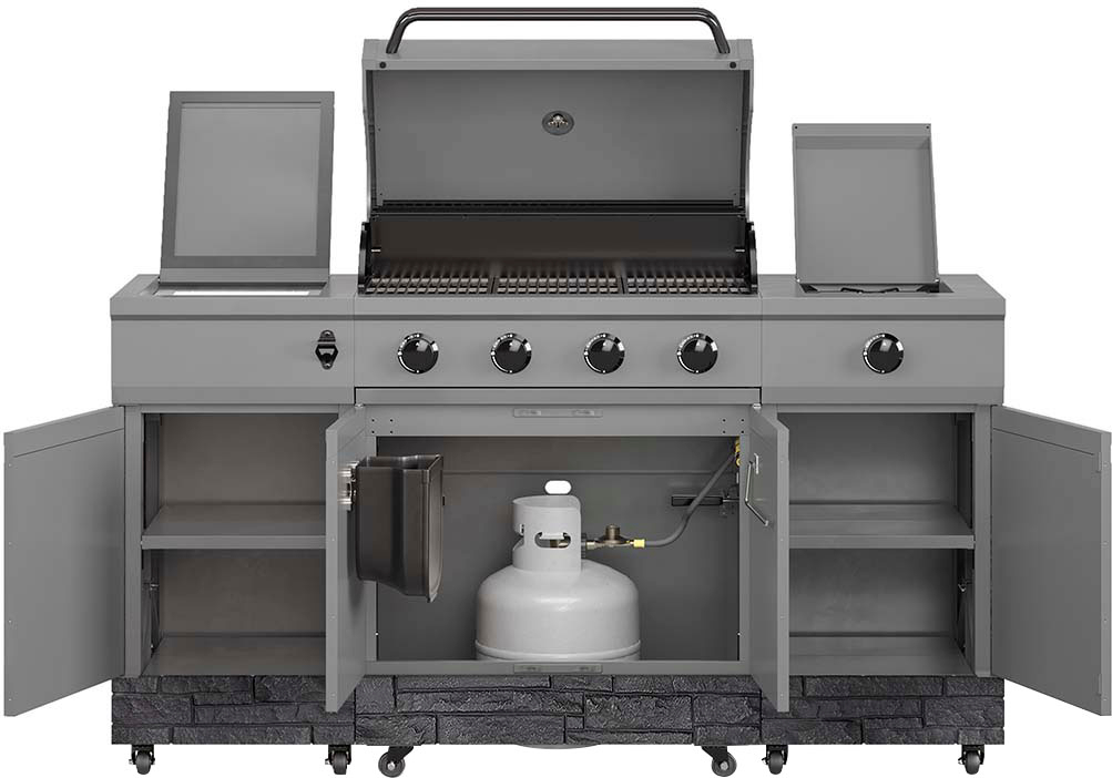 How to Install a Built-In Natural Gas Grill on Your Outdoor Kitchen Is –  American Made Grills