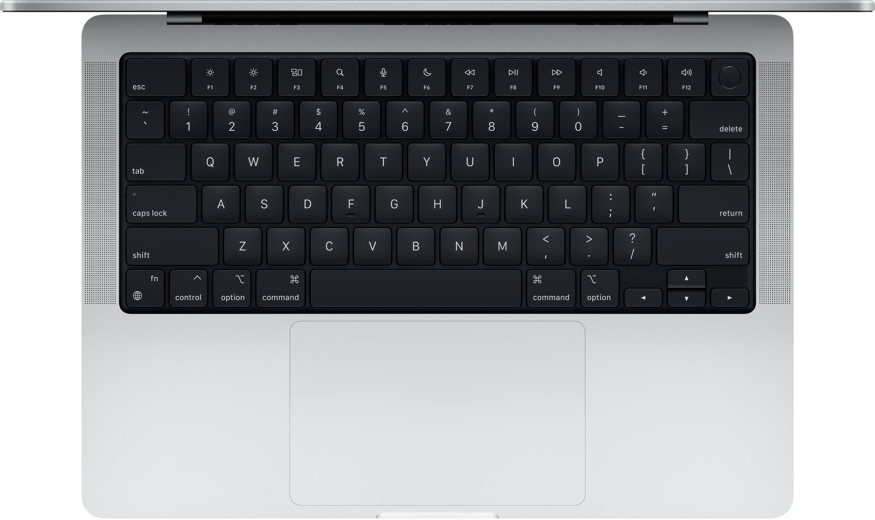 Alt View 1. Apple - Geek Squad Certified Refurbished MacBook Pro 14" Laptop - Apple M1 Pro chip - 16GB Memory - 512GB SSD - Silver.