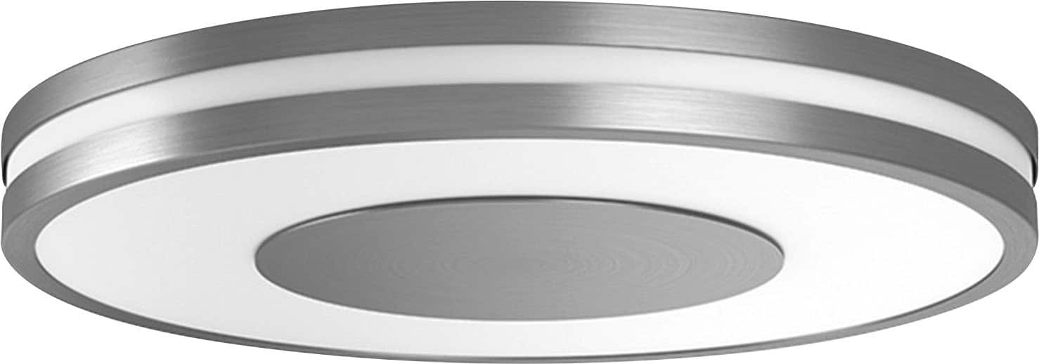 Philips Geek Squad Certified Refurbished Hue White Ambiance Being Ceiling Light Silver Gsrf 1690