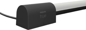 Philips - Geek Squad Certified Refurbished Hue Play Gradient Light Tube Compact - Black - Front_Zoom
