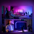 Alt View 12. Philips - Geek Squad Certified Refurbished Hue Play Gradient Lightstrip for 24" to 27" PC - Multi.