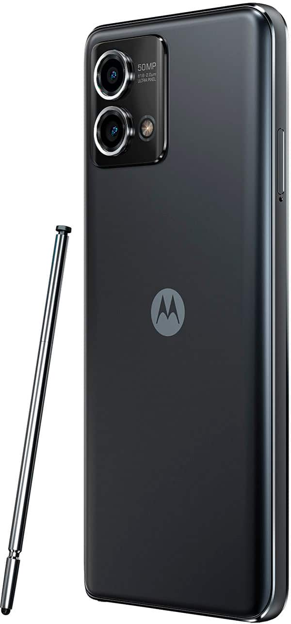 Alt View 1. Motorola - moto g stylus 5G 2023 256GB (Unlocked) - Cosmic Black.