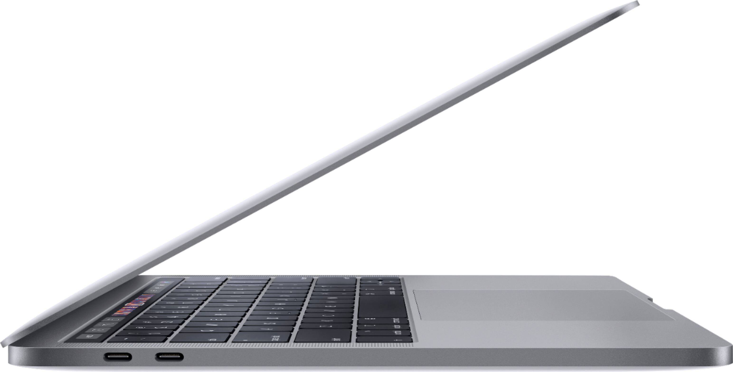 Alt View 11. Apple - Geek Squad Certified Refurbished MacBook Pro - 13" Display with Touch Bar - Intel Core i7 - 16GB Memory - 512GB SSD - Space Gray.