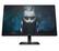 Front. HP OMEN - 23.8" IPS LED FHD FreeSync Premium Monitor (DisplayPort, HDMI) - Black.