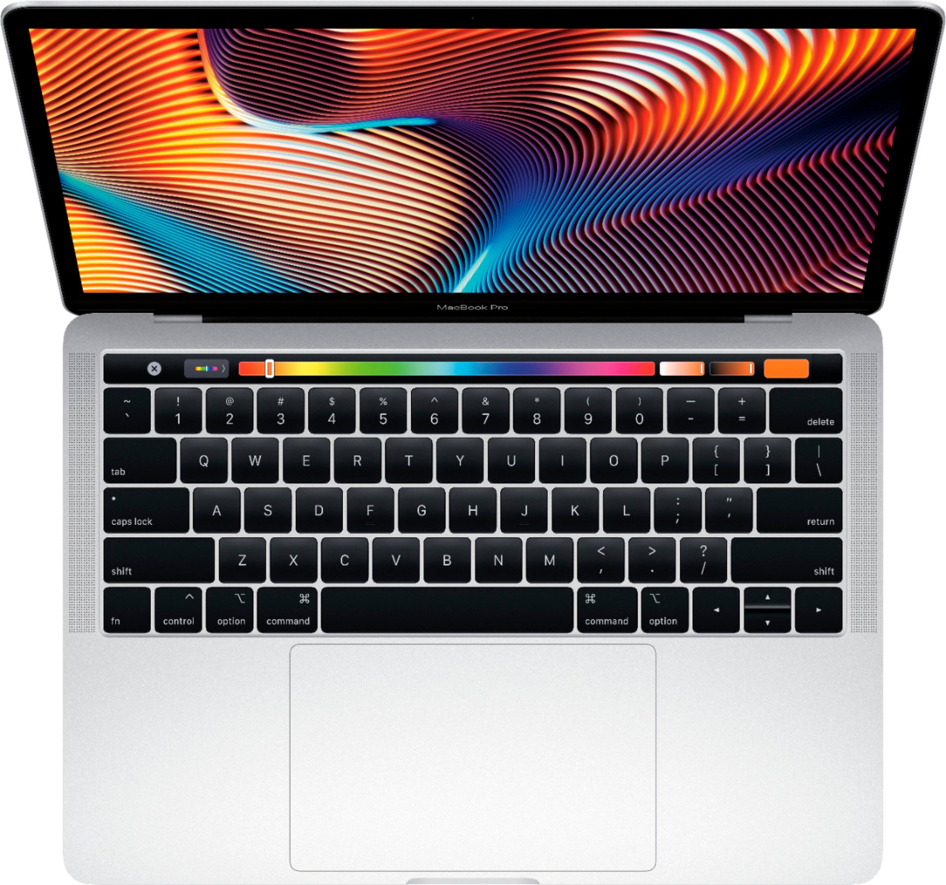 Alt View 11. Apple - Geek Squad Certified Refurbished MacBook Pro - 13" Display with Touch Bar - Intel Core i5 - 8GB Memory - 512GB SSD - Silver.