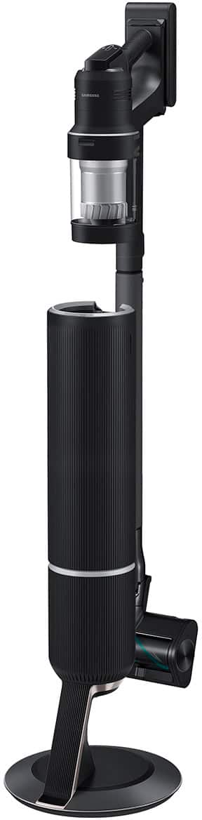 Alt View 15. Samsung - BESPOKE Jet AI Cordless Stick Vacuum with All-in-One Clean Station - Satin Black.