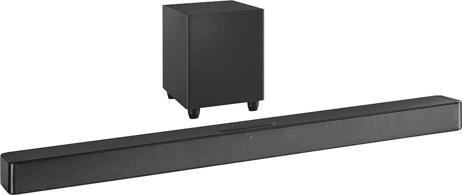 Insignia™ 2.1 Channel Soundbar with Wireless Subwoofer Black NS-HTSB2123 -  Open Box - Best Buy