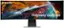 Front. Samsung - 49" Odyssey OLED G9 (G95SC) DQHD 240Hz 0.03ms G-Sync Compatible Curved Smart Gaming Monitor - Silver.