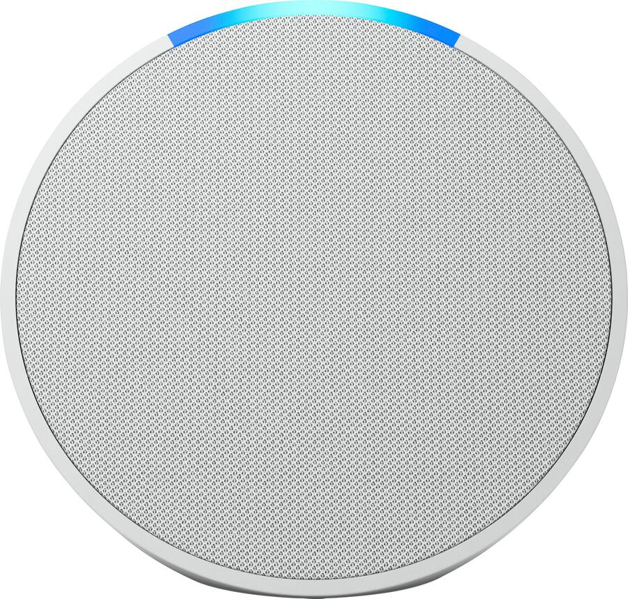 Amazon Echo Pop (1st Generation) Smart Speaker with Alexa Glacier White ...