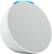 Front. Amazon - Echo Pop (1st Generation) Smart Speaker with Alexa - Glacier White.