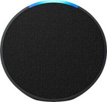Amazon - Echo Pop (1st Generation) Smart Speaker with Alexa - Charcoal - Front_Zoom