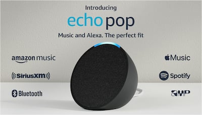 Amazon Echo Pop (1st Generation) Smart Speaker with Alexa Charcoal Amazon Echo Pop (1st Generation) Smart Speaker with Alexa Charcoal