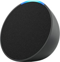 Amazon - Echo Pop (1st Generation) Smart Speaker with Alexa - Charcoal - Front_Zoom