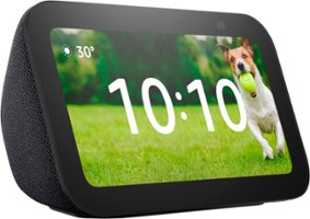 Amazon - Echo Show 5 (3rd Gen, 2023 release) | Smart display with deeper bass and clearer sound - Charcoal - Front_Zoom