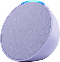 Amazon - Echo Pop (1st Generation) Smart Speaker with Alexa - Lavender Bloom - Front_Zoom