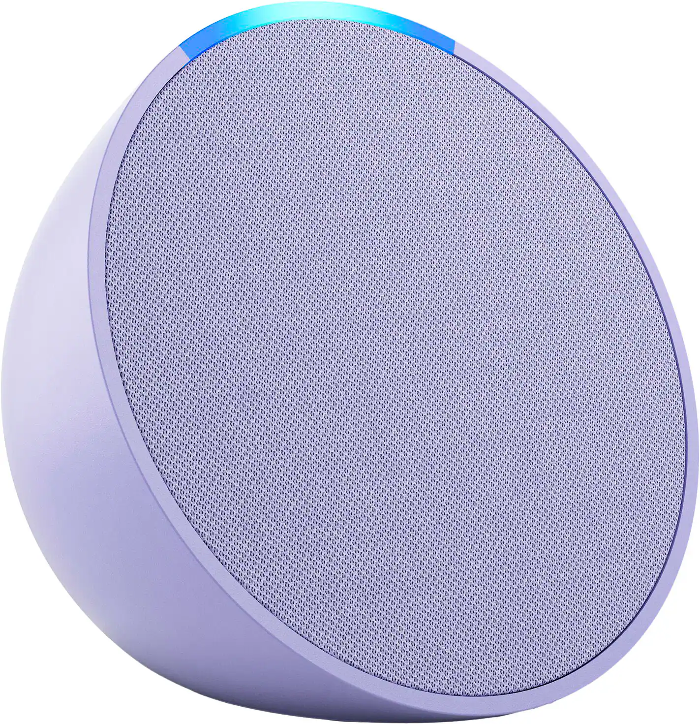 Amazon - Echo Pop (1st Generation) Smart Speaker with Alexa - Lavender Bloom