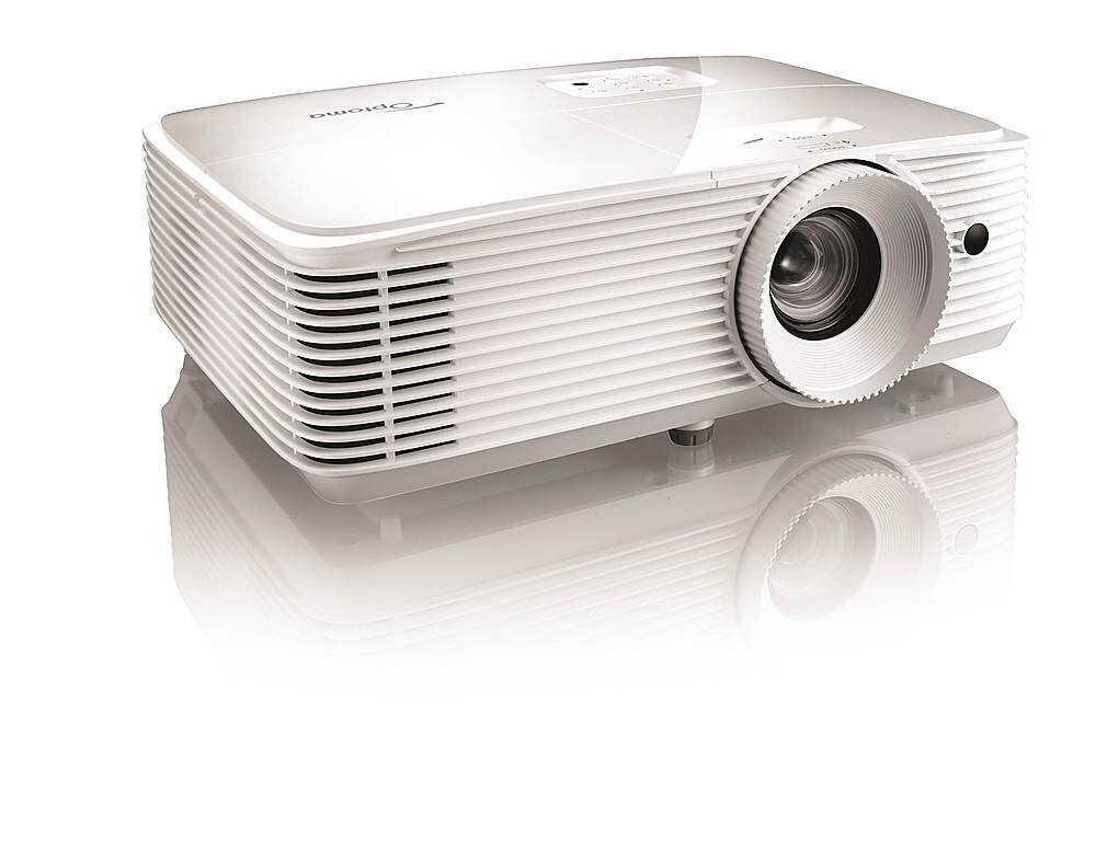 Left. Optoma - Optoma EH412x Professional 1080p Projector - White.