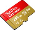 Alt View 11. SanDisk - Extreme 256GB microSDXC UHS-I Memory Card for Gaming - Gold.