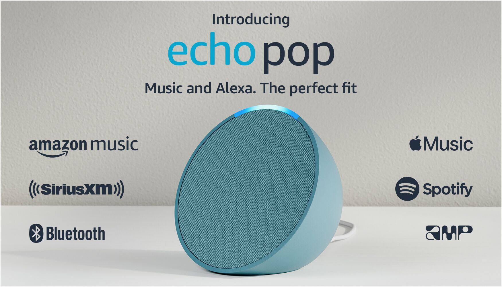 Introducing Echo Pop: Music and Alexa. The perfect fit.