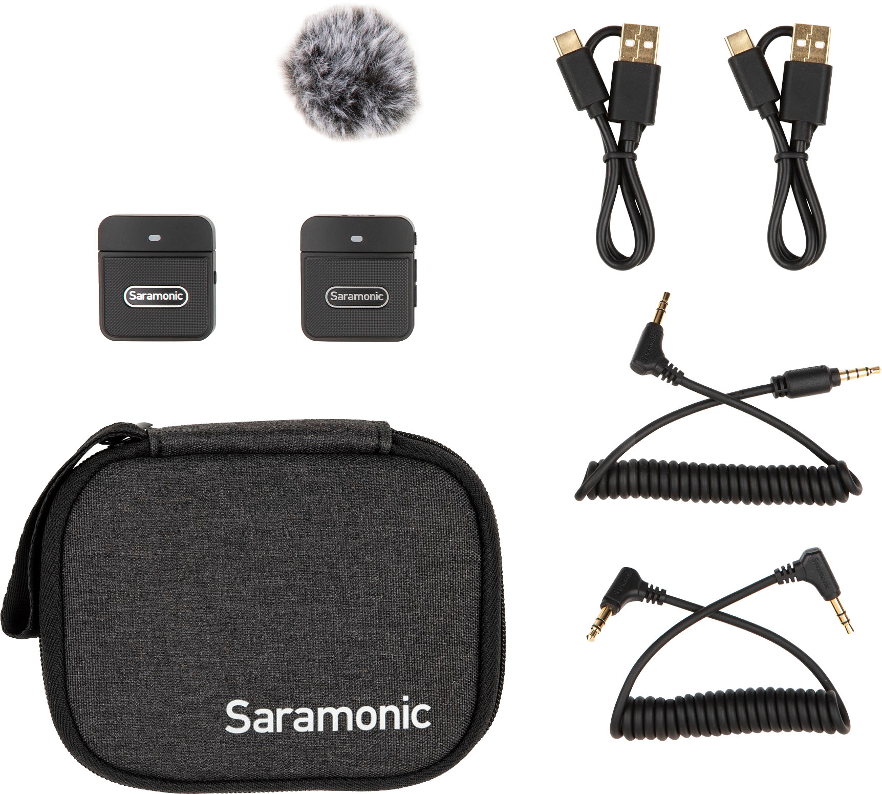 Saramonic Lavalier Microphone with USB-C w/6.6-foot (2m) Cable &Right-Angle  USB-C Adapter (LavMicro U3A) LAVMICROU3A - Best Buy