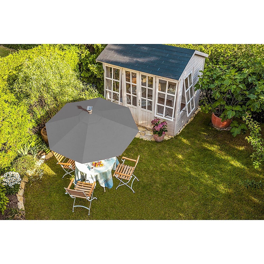 Best Buy Above Height Series 9ft. Smart Sunbrella Umbrella with