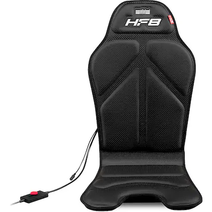 Front. Next Level Racing - HF8 Haptic Feedback Gaming Pad - Black.