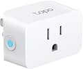 Front. TP-Link - Tapo Smart Wi-Fi Plug Mini with Matter (1-pack) - White.