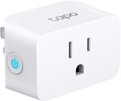 TP-Link - Tapo Smart Wi-Fi Plug Mini with Matter - White - Front_Zoom