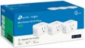 Alt View Zoom 12. TP-Link - Tapo Smart Wi-Fi Plug Mini with Matter (3-pack) - White.