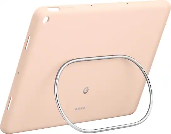 Front. Google - Pixel Tablet Case - Rose.