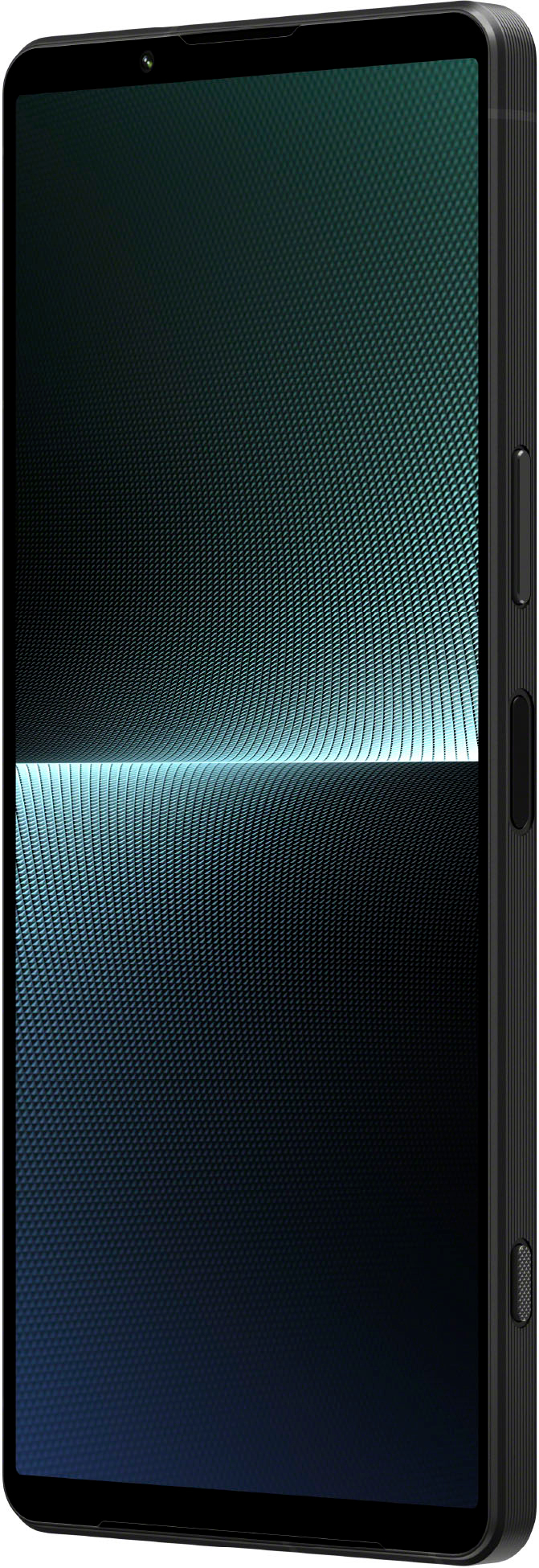 Left View: Sony - Xperia 1 V 256GB 5G (Unlocked) - Black