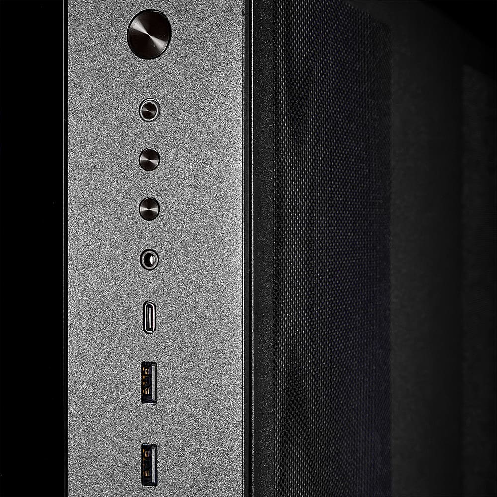 Back. CLX - SET Gaming Desktop - Intel Core i9-13900KF - 64GB Memory - NVIDIA GeForce RTX 4070 - 2TB NVMe M.2 SSD + 6TB HDD - Black.