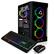Alt View 2. CLX - SET Gaming Desktop - AMD Ryzen 7 7700X - 32GB Memory - NVIDIA GeForce RTX 4070 - 1TB NVMe M.2 SSD + 4TB HDD - Black.