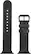 Left. NEXT - Leather Band for Apple Watch 42, 44, 45mm (Series 1-8) and Apple Watch Ultra 49mm - Black.