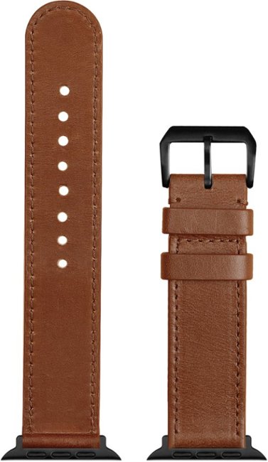NEXT - Leather Band for Apple Watch 42, 44, 45mm (Series 1-8) and Apple Watch Ultra 49mm - Brown_1