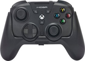 PowerA - MOGA XP-ULTRA Multi-Platform Wireless Controller for Xbox Series X|S, Mobile, PC - Black - Front_Zoom